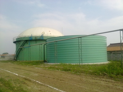 高邮兴牧猪场大型沼气发电工程(120kw)